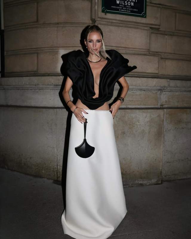 BVLGARI The Ginkgo Clutch and STEPHANE ROLLAND HAUTE COUTURE worn by Leonie Hanne | leoniehanne's closet