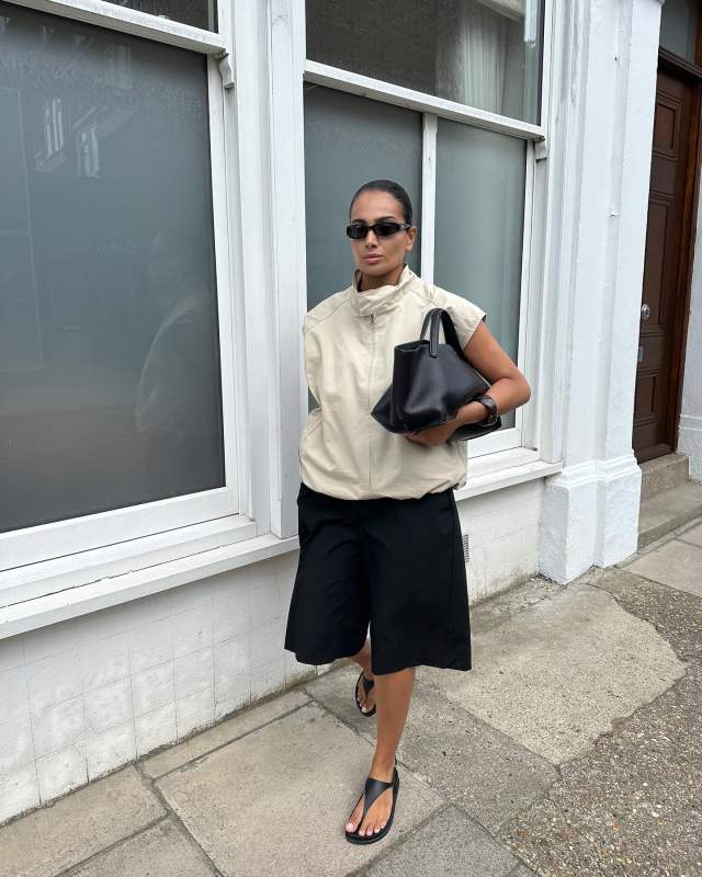 THE ROW Idaho leather tote as seen on charlotteemilysanders
