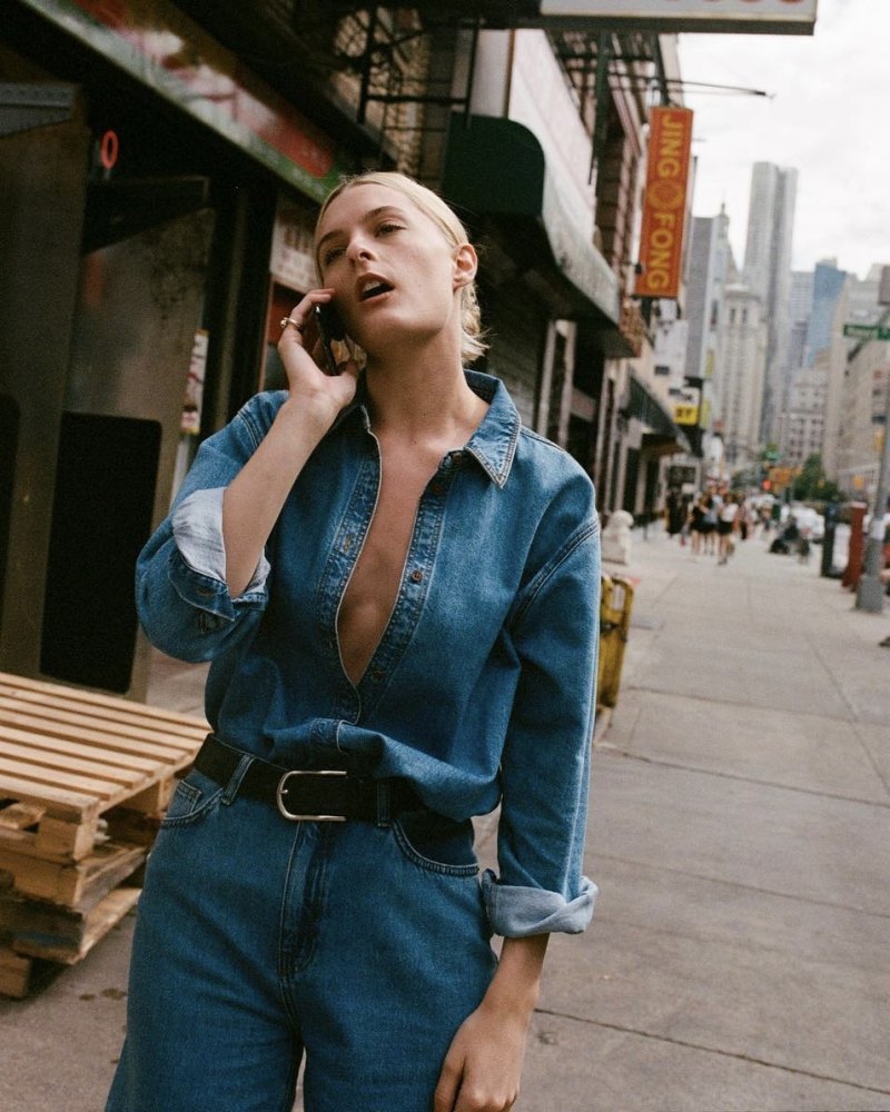 SKALL STUDIO Millington denim shirt and SKALL STUDIO Wilson Short worn by Christie Tyler | christietyler's closet