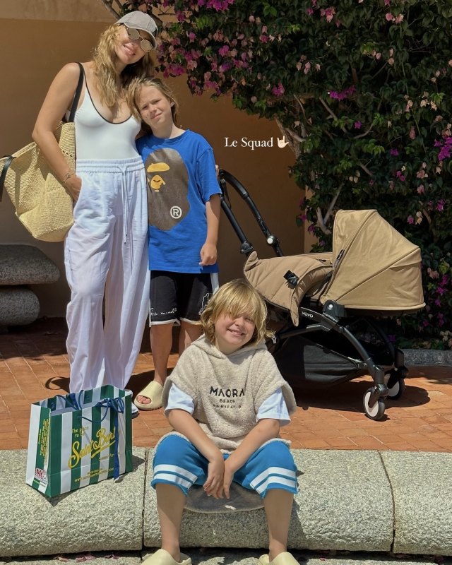 Marysia CALACUTTA MAILLOT Swimsuit IN COCONUT and Loewe + Paula's Ibiza Puzzle Fold large leather-trimmed raffia tote worn by Viky Rader | vikyrader's closet