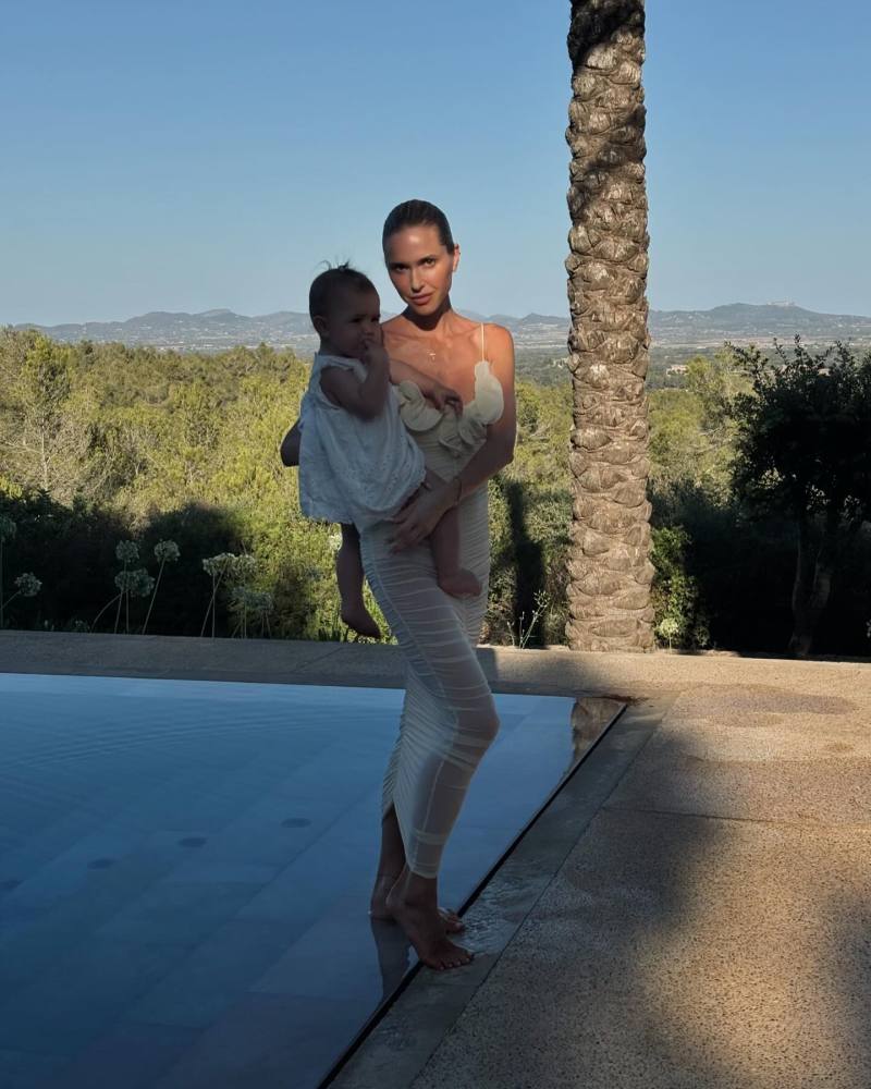 MAGDA BUTRYM Semi-sheer ruched jersey midi dress worn by Pernille Teisbaek | pernilleteisbaek's closet
