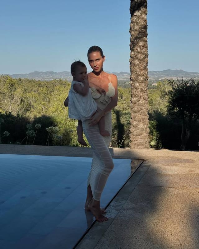 MAGDA BUTRYM Semi-sheer ruched jersey midi dress worn by Pernille Teisbaek | pernilleteisbaek's closet