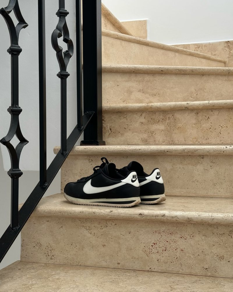 Nike Cortez 23 leather sneakers worn by Josefine Haaning Jensen | josefinehj's closet