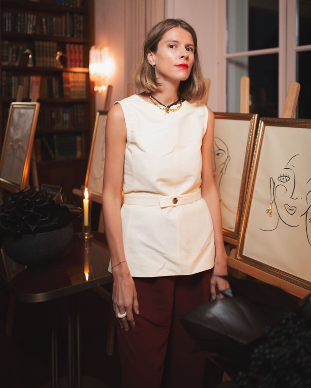 SOEUR Chance top worn by Monica de La Villardière | monicaainleydlv's closet
