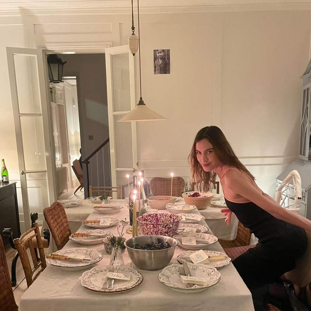 SUPER YAYA Black Alexa Maxi Dress worn by Alexa Chung | alexachung's closet