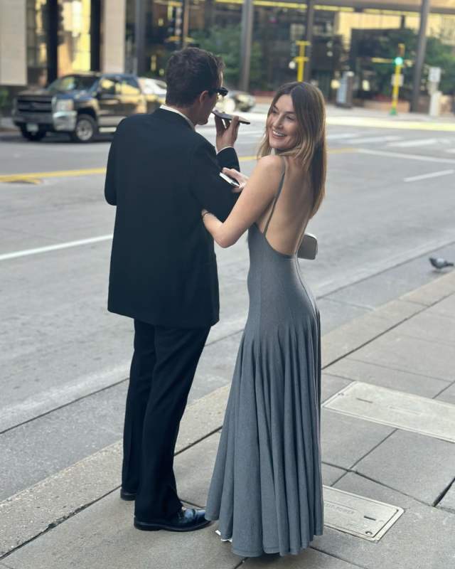 Khaite Romee Sleeveless Turtleneck Merino Wool Sweater Dress worn by Camille Charrière | camillecharriere's closet