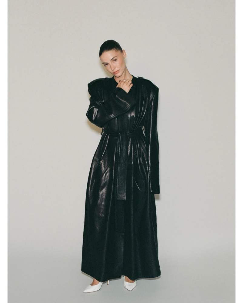 Khaite Minnler Trench Coat worn by Sophia Roe | sophiaroe's closet