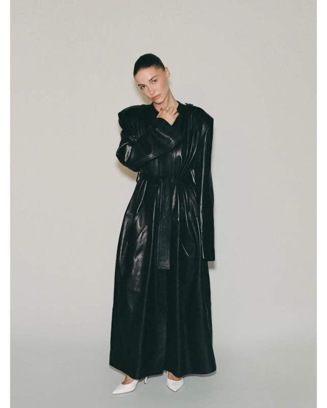 Khaite Minnler Trench Coat worn by Sophia Roe | sophiaroe's closet