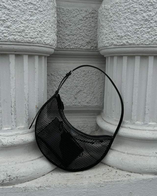 ALAIA Black One Piece Demi Lune Bag worn by Pernille Teisbaek | pernilleteisbaek's closet