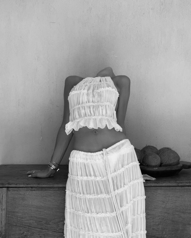 ARCINA ORI JULIETTE HALTER and ARCINA ORI JULIETTE SKIRT worn by H A N N A S C H Ö N B E R G | hannaschonberg's closet