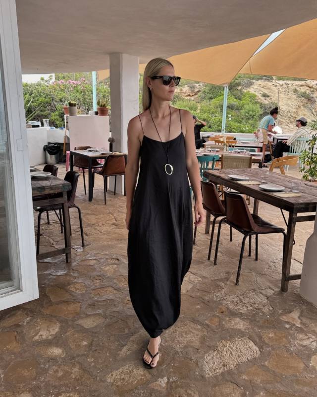 FAITHFULL THE BRAND Anais Maxi Dress worn by Linda Tol | lindatol_'s closet