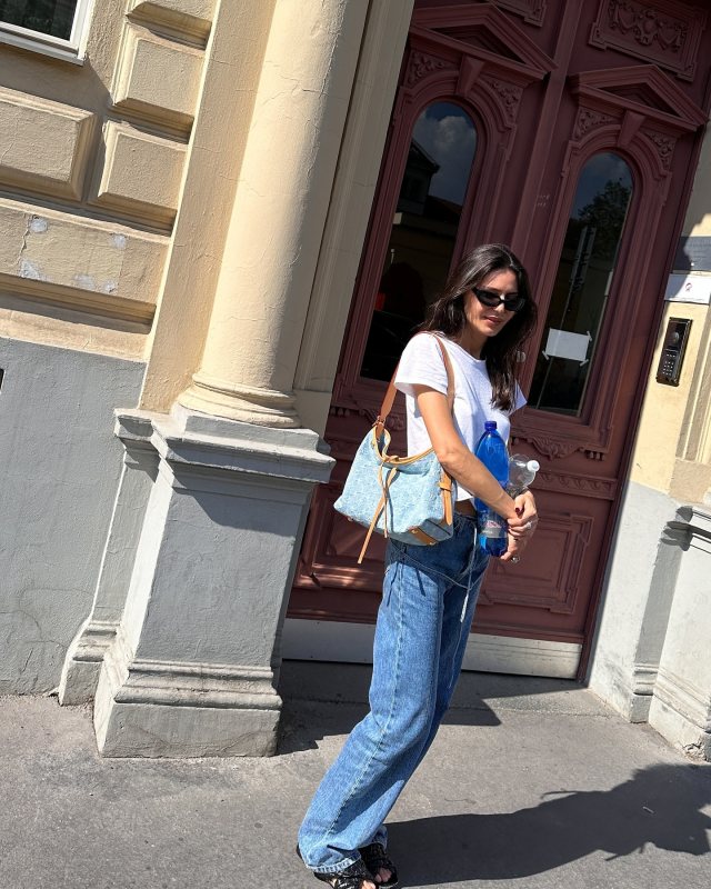 Denim LV 🤍 @louisvuitton #LVcarryall #ootd