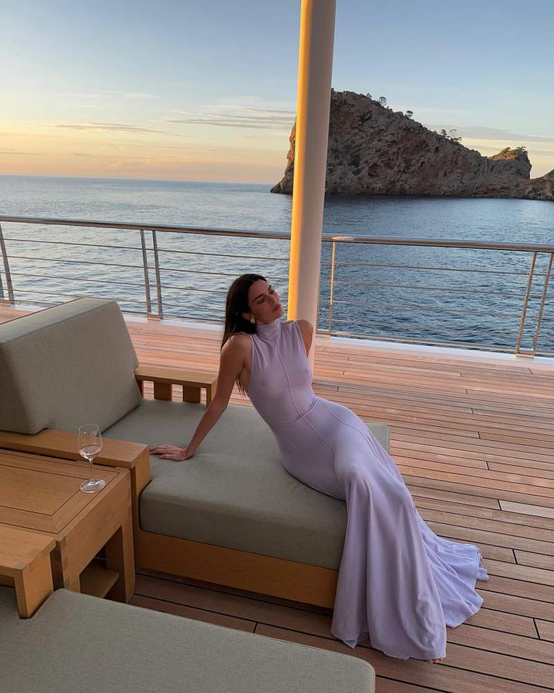 Khaite Romee Sleeveless Turtleneck Merino Wool Sweater Dress worn by Kendall Jenner | kendalljenner's closet