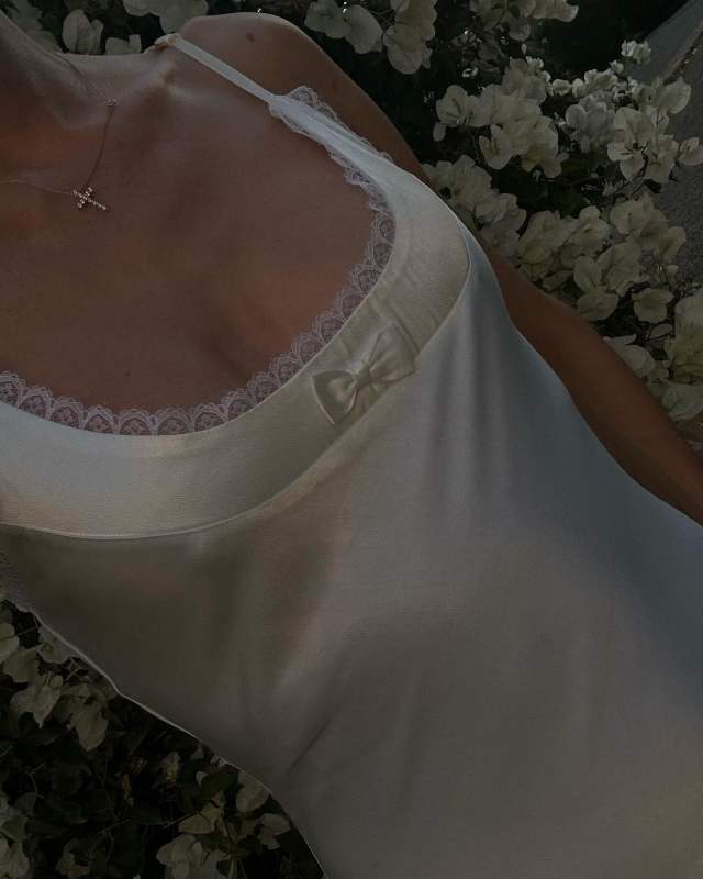 Villa Amour Vintage The Perfect Slip Dress worn by Pernille Teisbaek | pernilleteisbaek's closet
