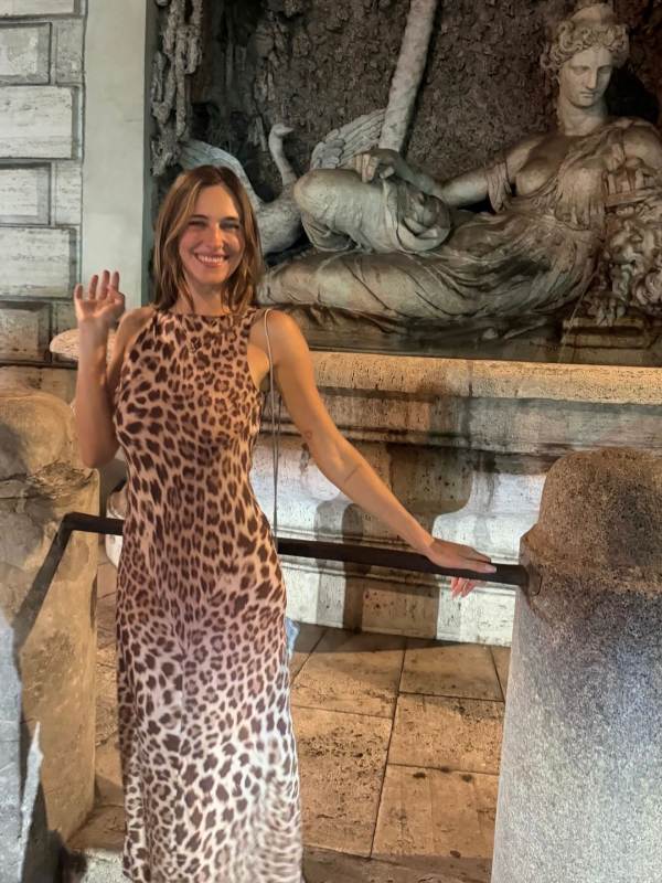Realisation Par The Romy Dress in Wild worn by Devon Carlson | Devon Carlson Outfits and Style