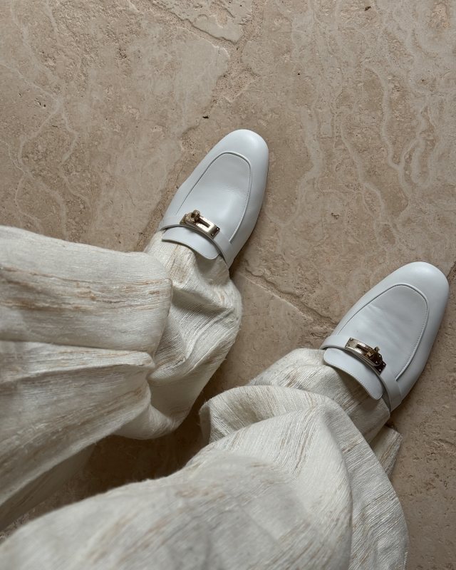 HERMES Oz mule worn by Annijor | annijor's closet