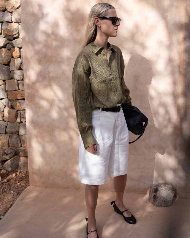 GIABORGHINI Grete leather ballerinas worn by Linda Tol | lindatol_'s closet