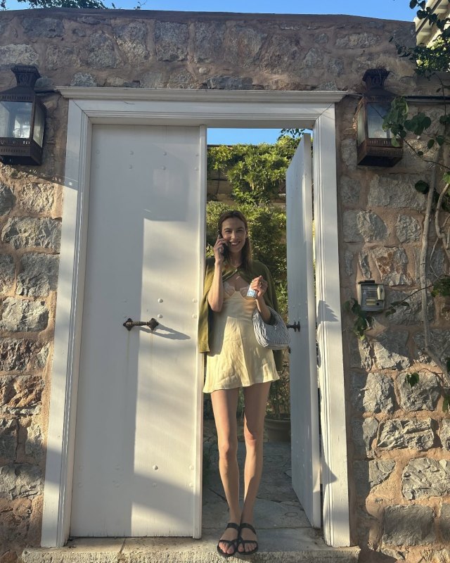 MIRROR PALAIS Underwire Slip Dress, MIU MIU Wander matelassé nappa leather hobo bag, Ancient Greek Sandals Black Daphnae Sandals and MIU MIU Cashmere knit cardigan worn by Alexa Chung | alexachung's closet