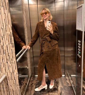 suede coat