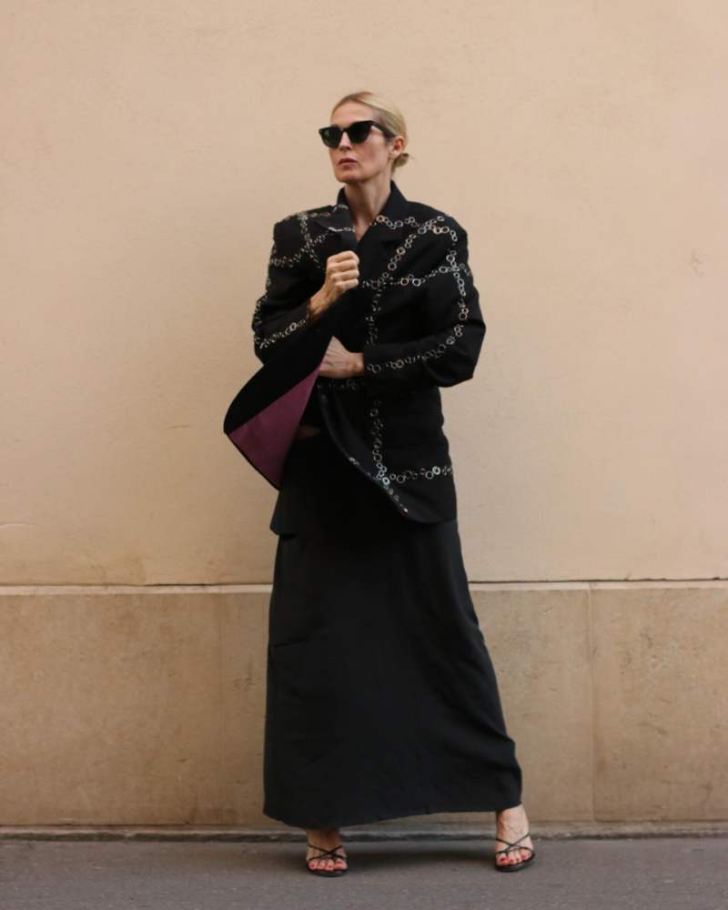 ALEX RIVIÈRE X MANEBÍ Leather Heels Thongs as seen on kellyrutherford