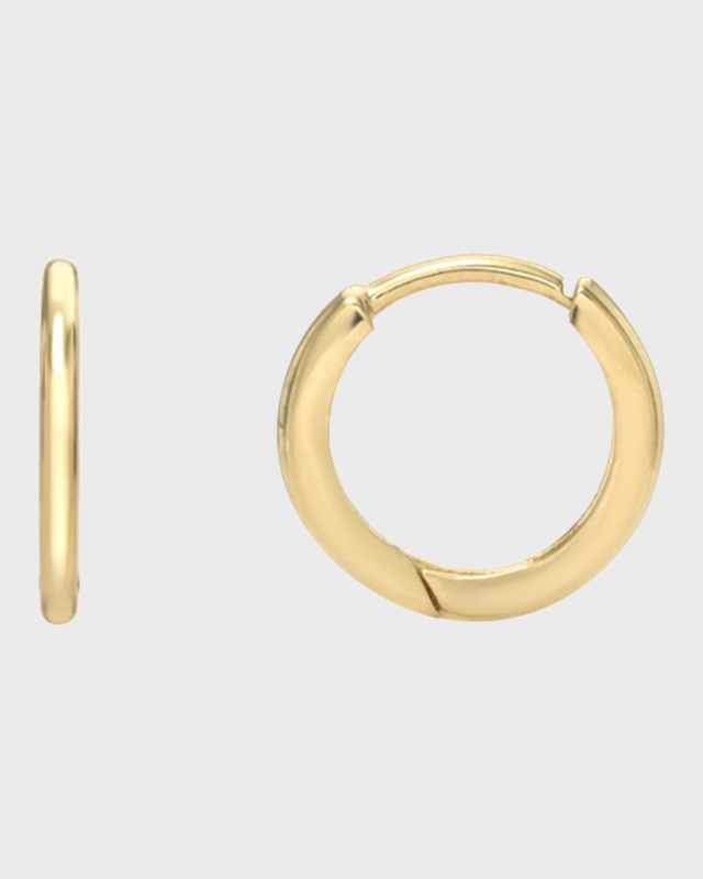 14K Gold Mini Huggie Earrings