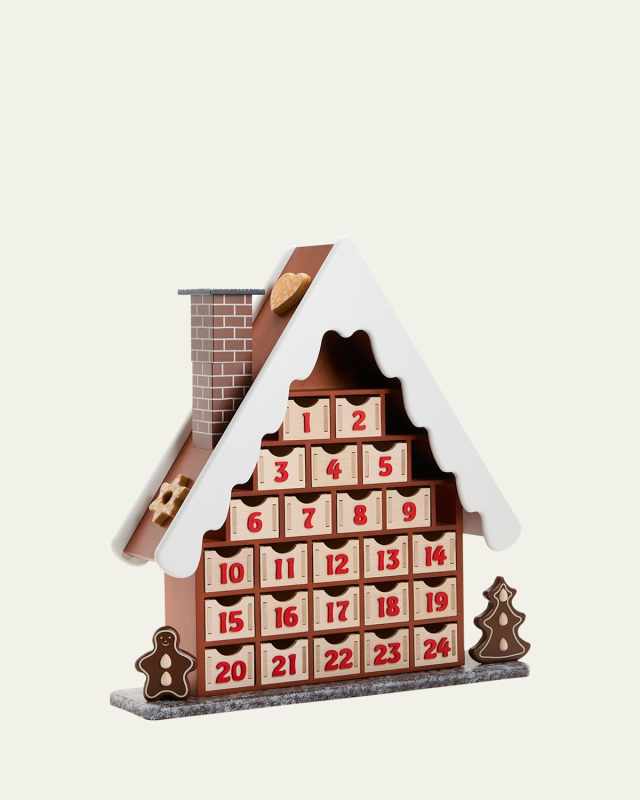 Gingerbread House Christmas Advent Calendar