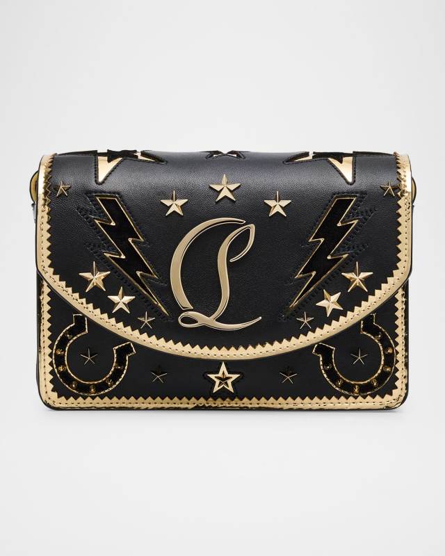 Giddy Loubi54 Small Embossed Crossbody Bag