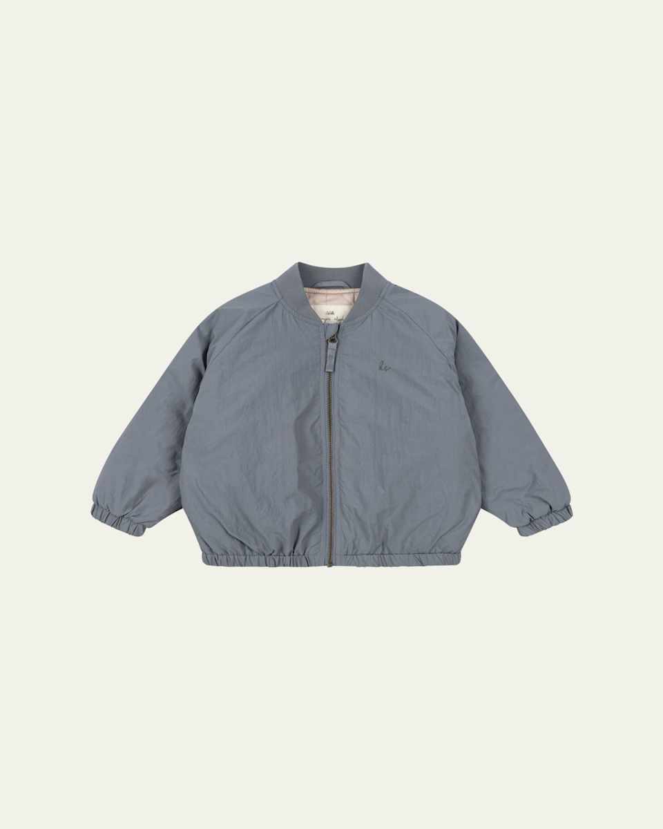 Girl's Juno Heart Bomber Jacket, Size 2-4