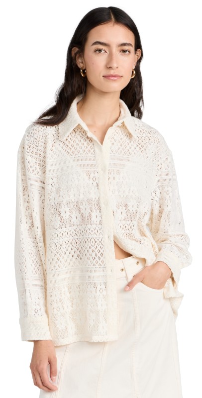 ba & sh Barnabe Shirt Ecru