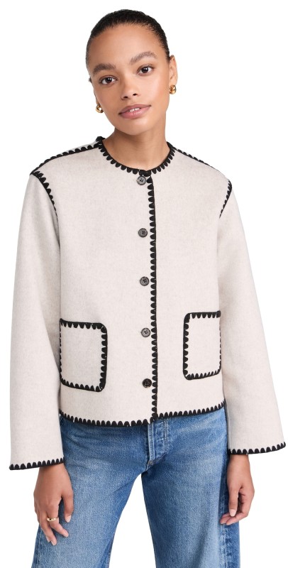 RAILS Melanie Jacket Oatmeal