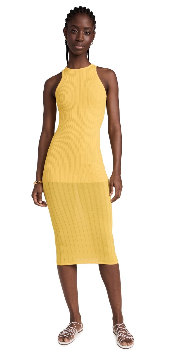 Solid & Striped Solid & Striped x Sofia Richie Grainge The Varena Dress Sunglow