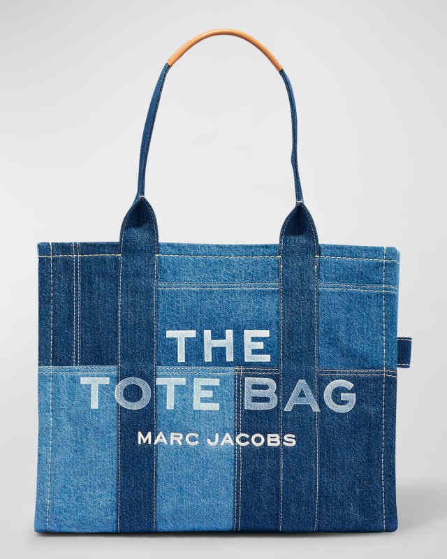 The Denim Large Tote Bag