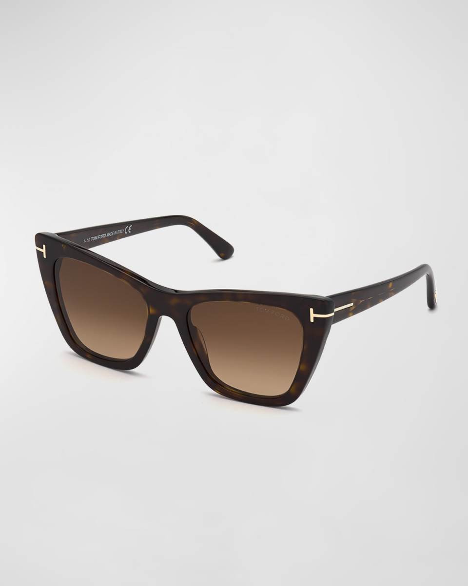 Poppy Acetate Cat-Eye Sunglasses