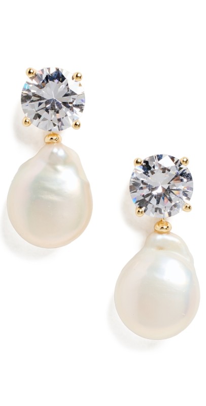 SHASHI Cleo Earring Silver