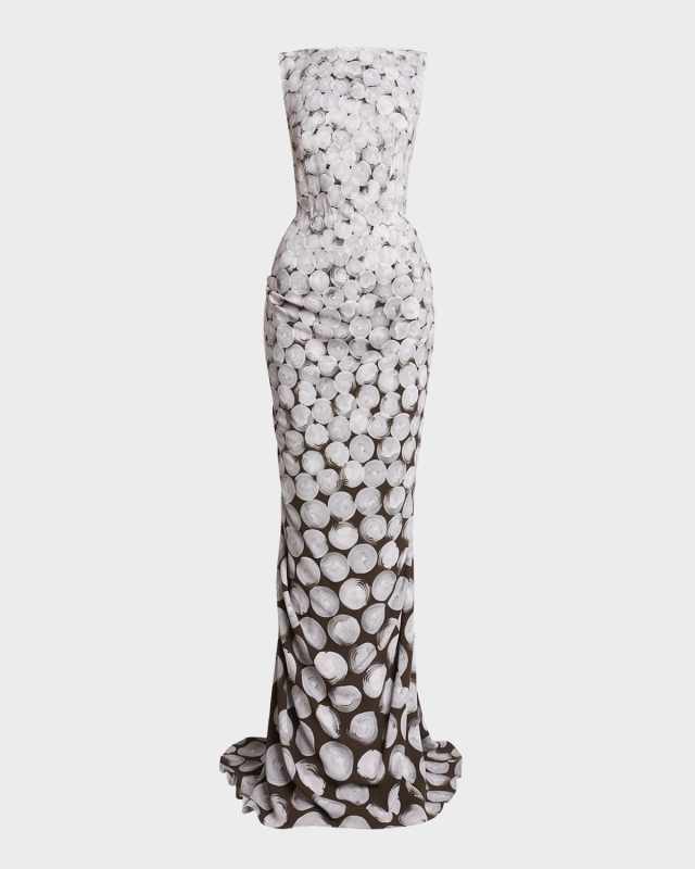 Danama Sleeveless V'd Back Gown