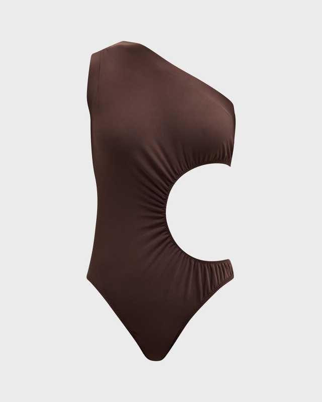 Sunburst Cutout One-Piece Swimsuit
