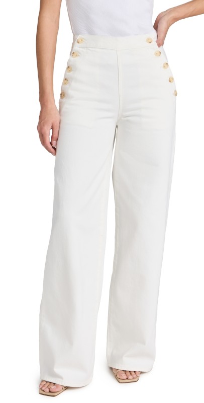 La Ligne Sailor Pants Soft White