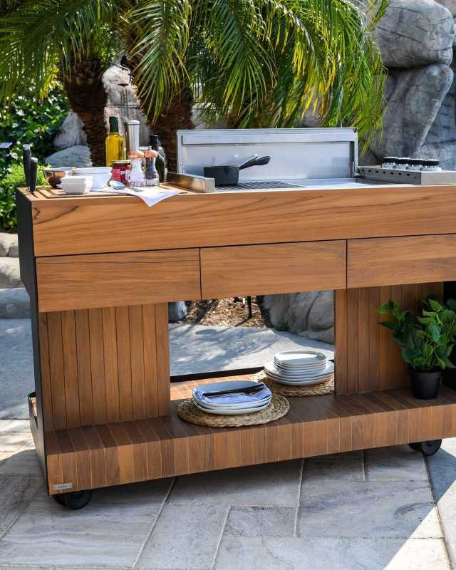 Outdoor Grilling Bistro