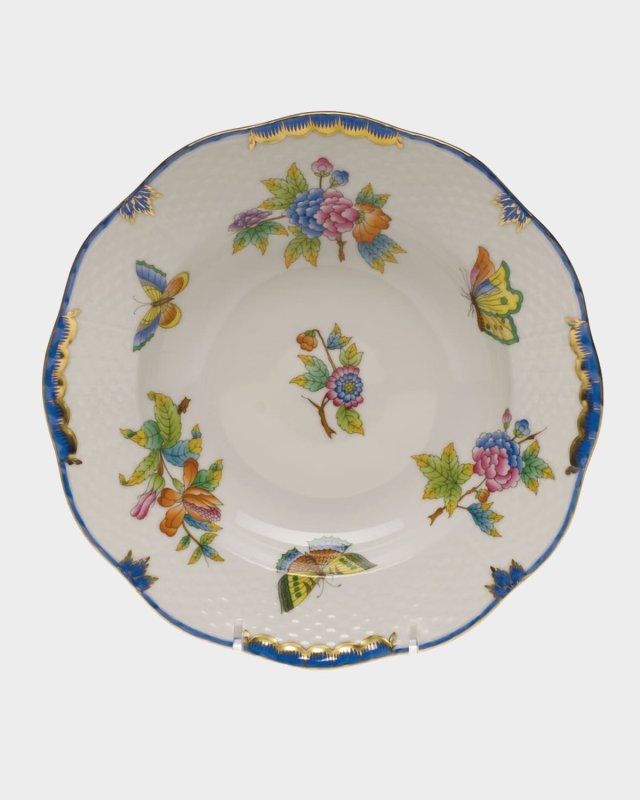 Queen Victoria Rimmed Soup Plate