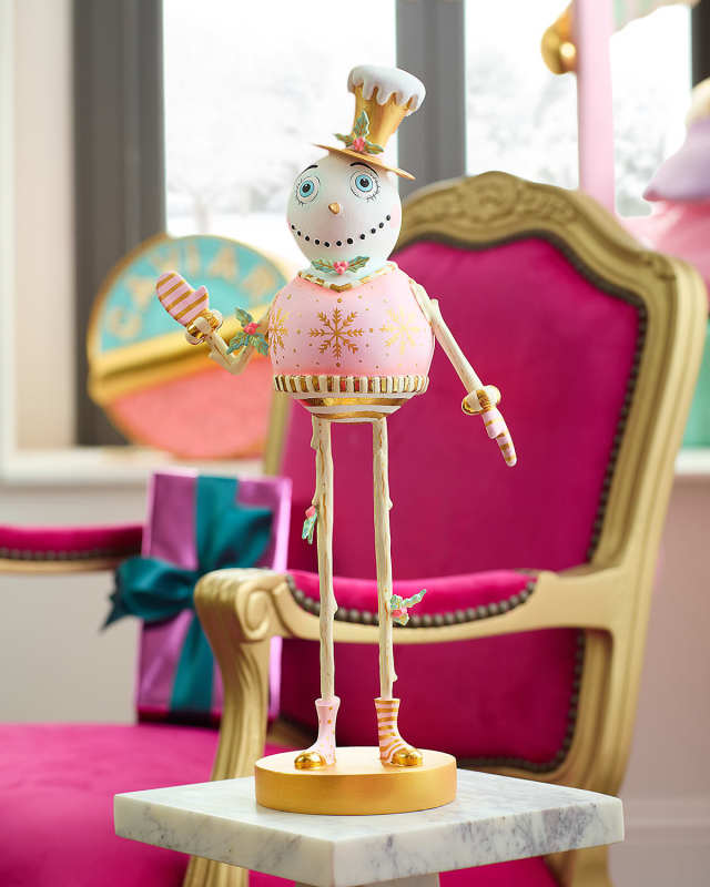 Holly Jolly Tabletop Christmas Figurine, 12"