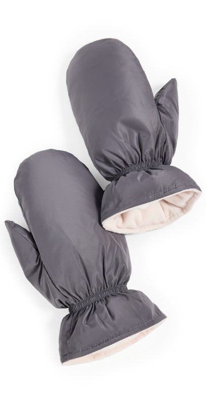 Hat Attack Apres Ski Mittens Grey