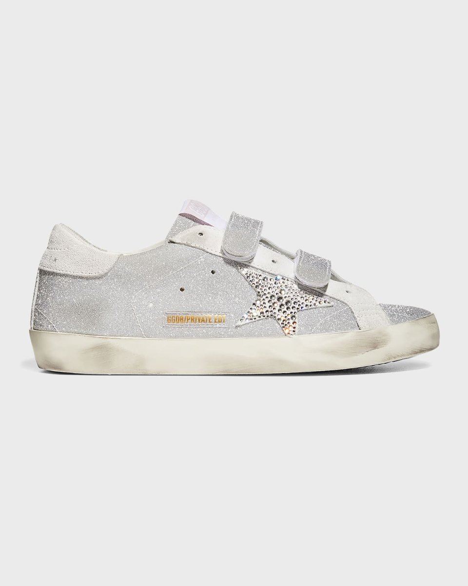 Superstar Old School Crystal Grip Sneakers