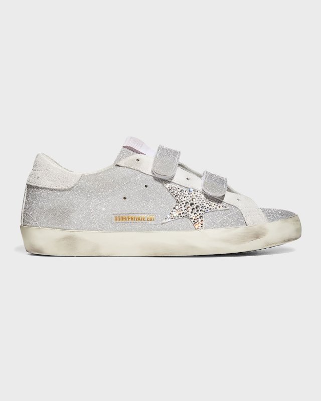 Superstar Old School Crystal Grip Sneakers