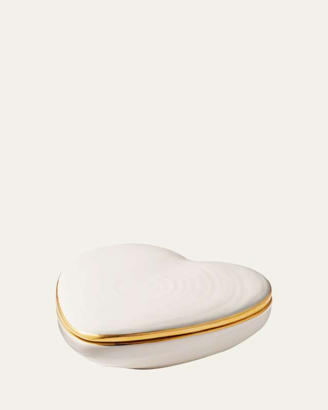 Cream Heart Box