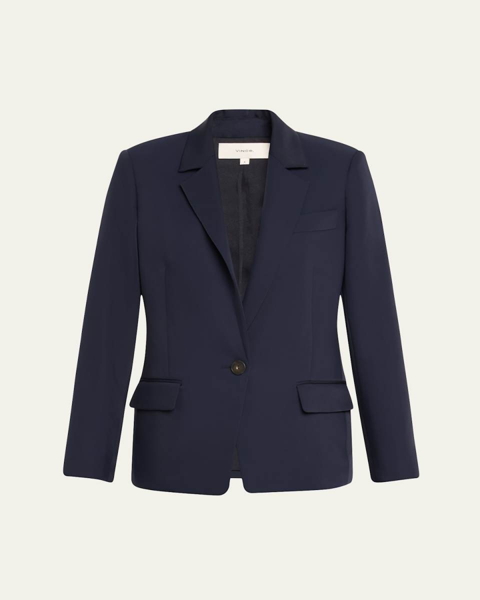 Suiting Single-Breasted Blazer