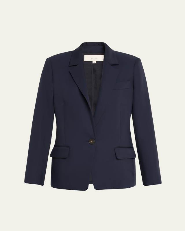 Suiting Single-Breasted Blazer