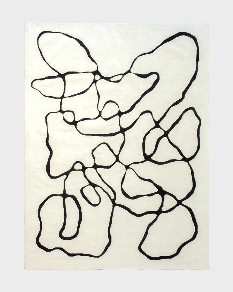 Squiggle Hand-Tufted Rug, 8' x 10'