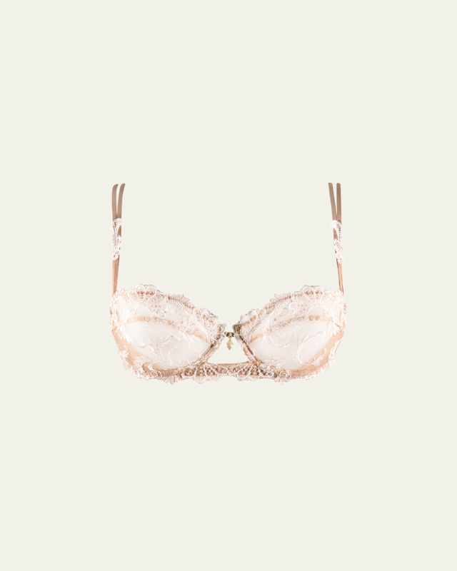 Dressing Floral Demi-Cup Bra