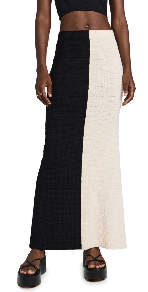 Seven Wonders Elita Maxi Skirt Black Latte
