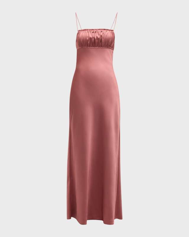 Miren Satin Maxi Dress